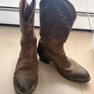 Ariat Brown Cowboy & Western leather Boots men’s 9.5D